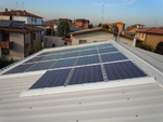 Sistema solare fotovoltaico recupero ethernit amianto
